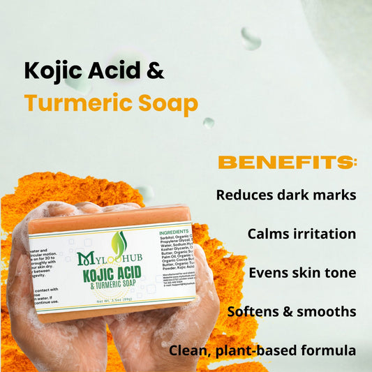 Kojic Acid & Turmeric Soap